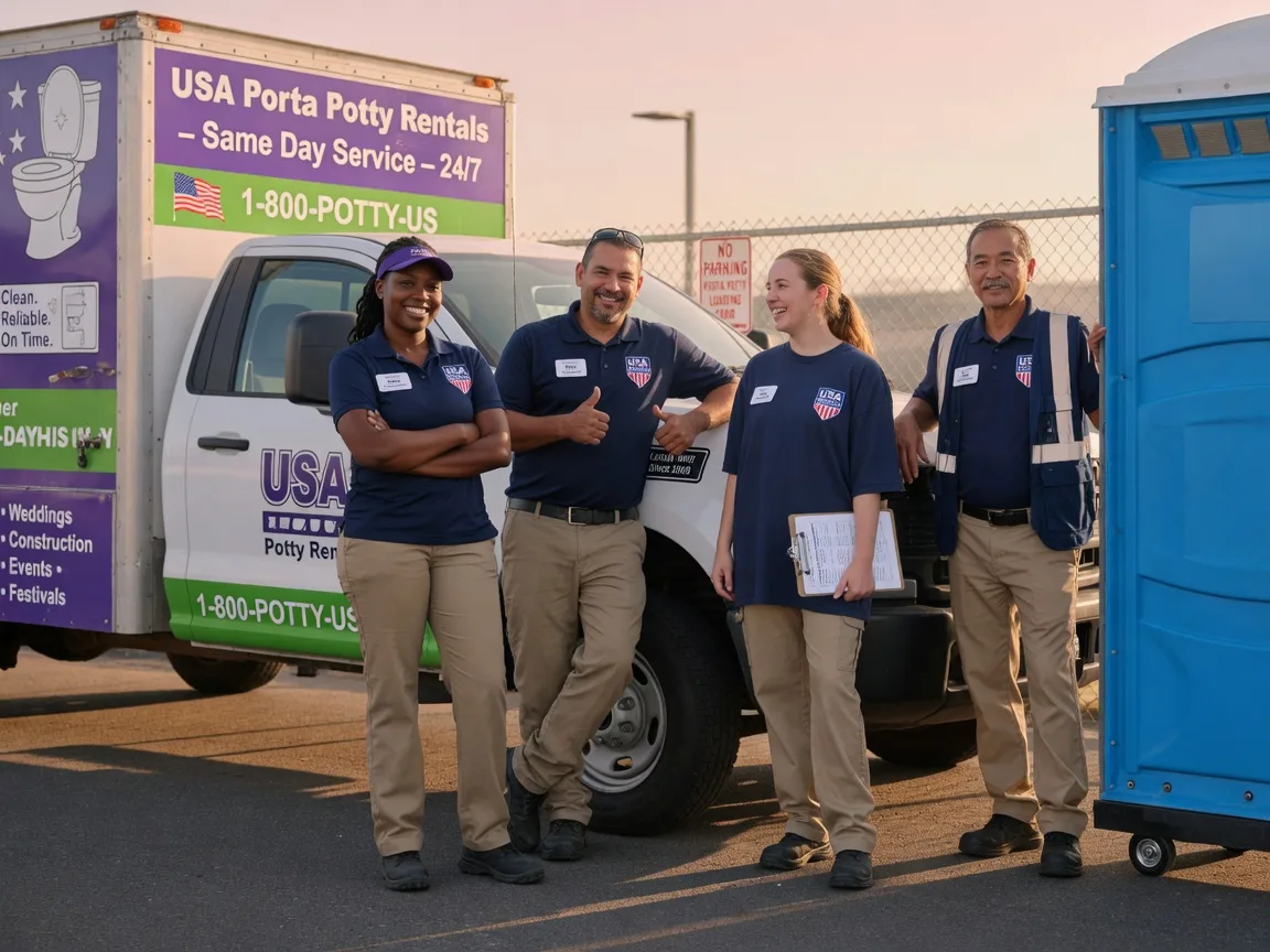 Porta Potty Rental company in Porterville, MS